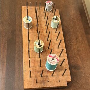 Handmade Wooden Thread Spool Holder